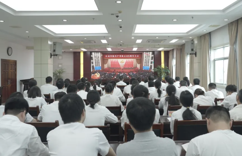 抚州检察干警热议习近平总书记在庆祝中国共产党成立105周年大会上的重要讲话